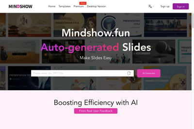 MindShow - AI PPT, Make Slides Easy preview